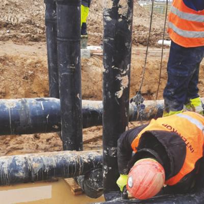 Preizolacja kształtek stalowych  Gustorzyn BalticPipe
